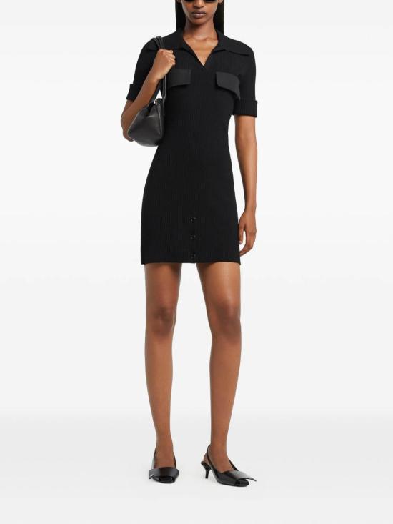 26SS 쿠레쥬 미디 스커트 126MRO800FI00019999 Black - COURREGES