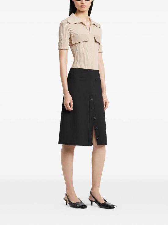 26SS 쿠레쥬 폴로 티셔츠 126MPO053FI00011054 Beige - COURREGES