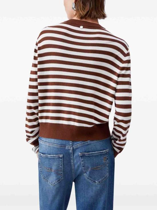 26SS 리우조 가디건 WA6384MS49IP9245 Brown - LIU JO