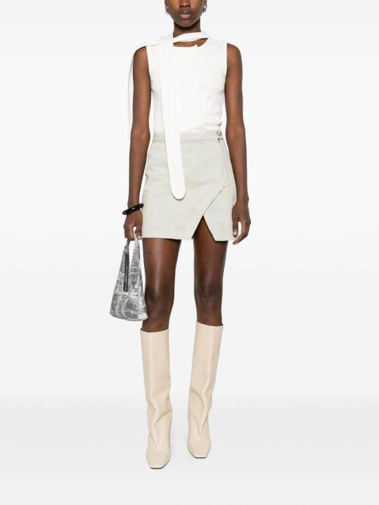 26SS 비비안웨스트우드 미디 스커트 1903001GW01C1B412 Blue - VIVIENNE WESTWOOD