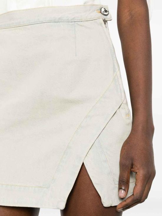 26SS 비비안웨스트우드 미디 스커트 1903001GW01C1B412 Blue - VIVIENNE WESTWOOD