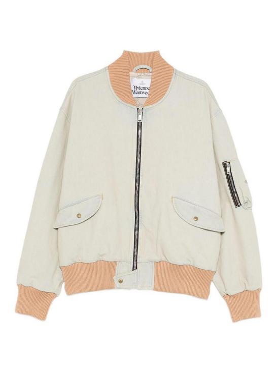 26SS 비비안웨스트우드 봄버 자켓 33040004W01C1B412 Blue