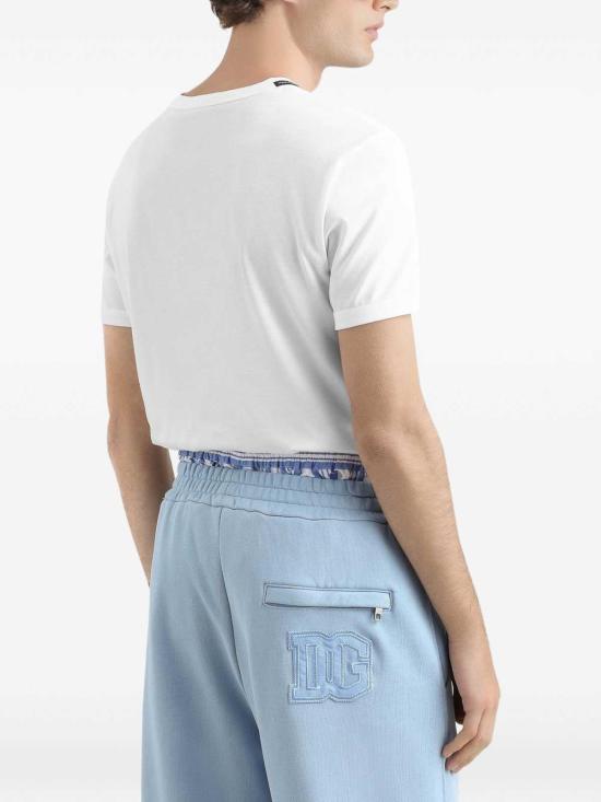 26SS 돌체앤가바나 반팔 티셔츠 G8PV1ZG7P3NW0800 White - DOLCE & GABBANA