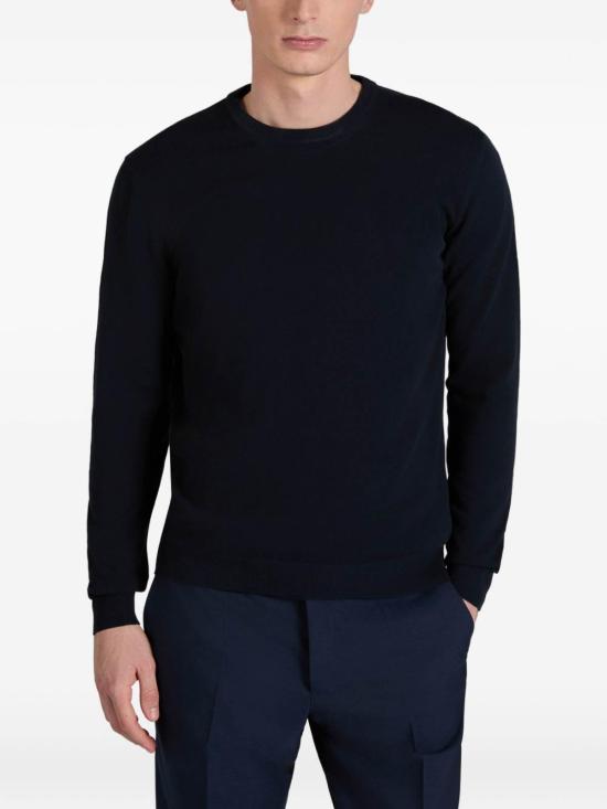 26SS 자노네 스웨터 810234ZY318Z3468 Blue - ZANONE