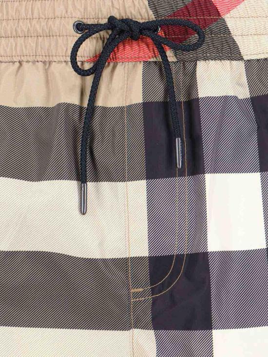 26SS 버버리 체크 스윔팬츠 8112682 Beige - BURBERRY
