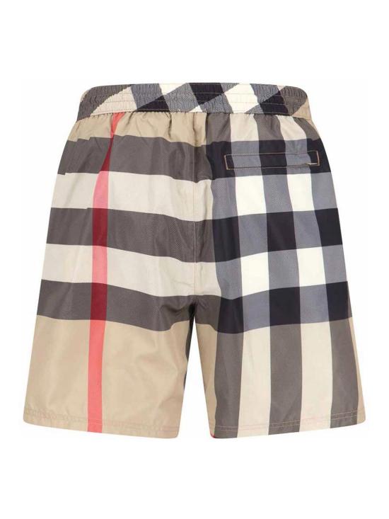 26SS 버버리 체크 스윔팬츠 8112682 Beige - BURBERRY