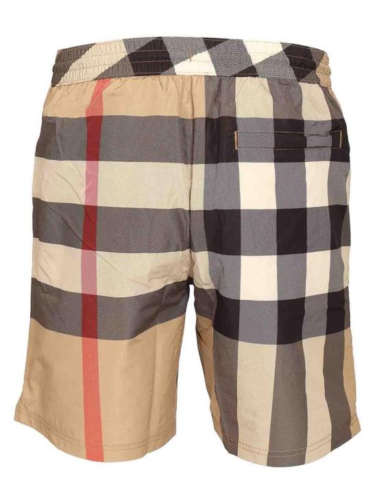 26FW 버버리 체크 스윔 팬츠 8112682 BEIGE - BURBERRY