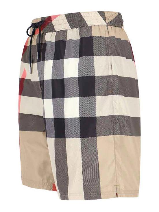 26SS 버버리 체크 스윔팬츠 8112682 Beige - BURBERRY