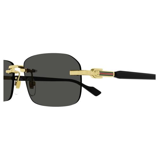 25FW 구찌 선글라스 GG1221S 001 GOLD BLACK GREY - GUCCI