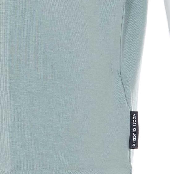  무스너클 탑 무스 너클스 덜루스 티셔츠 그린 - MOOSE KNUCKLES