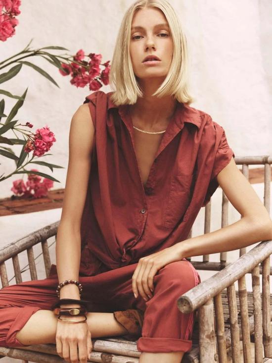  시레나 탑 렉시 셔츠 - XIRENA