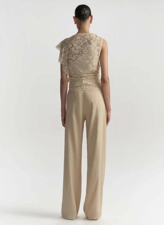  에이엘씨 블라우스 A.L.C. 아스트리드 레이스 탑 크레마 돌체 - A.L.C.