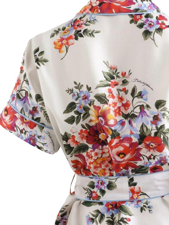 26SS 돌체앤가바나 셔츠 F5S23T IS11IHA5ZO MAZZ FIORI BIANCO - DOLCE & GABBANA