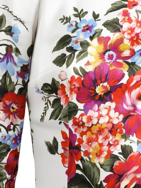 26SS 돌체앤가바나 미디 원피스 F612VT FSICEHA5ZO MAZZ FIORI BIANCO - DOLCE & GABBANA
