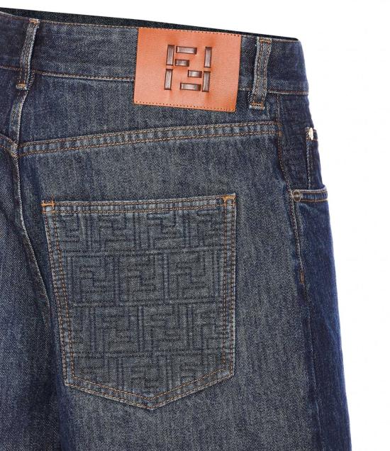  펜디 데님 숏팬츠 - FENDI