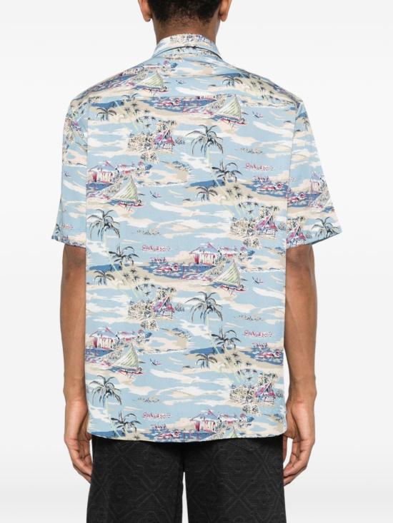 26SS 세븐포올맨카인드 셔츠 7M8N0G56 3HT Clear Blue - 7 FOR ALL MANKIND