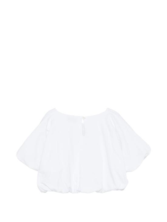 26SS [키즈] 모스키노 티셔츠 HAM04BLBA10 10101 White - MOSCHINO