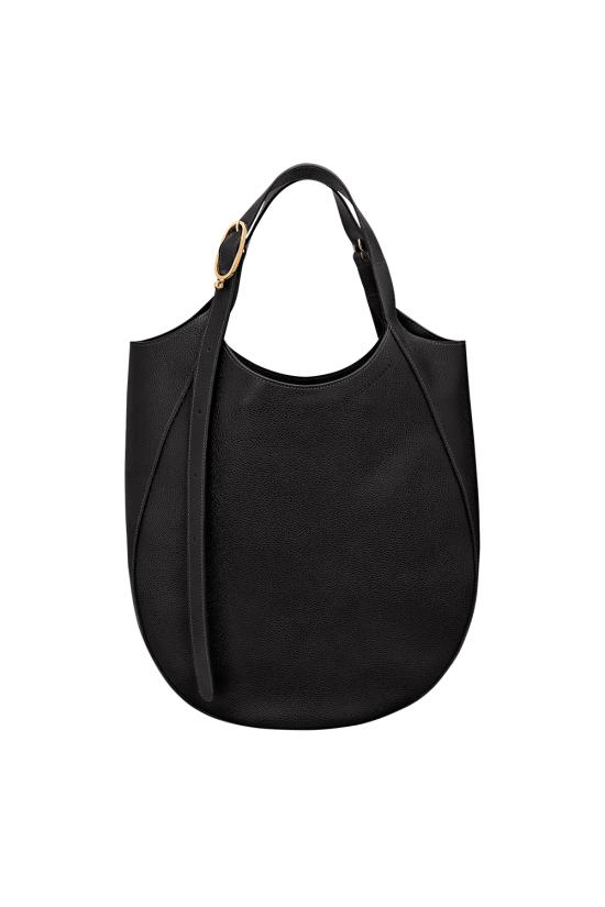 26SS 롱샴 르 플로네 XL 쇼핑백 10331021 001 Black