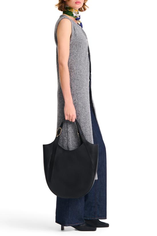 26SS 롱샴 르 플로네 XL 쇼핑백 10331021 001 Black - LONGCHAMP