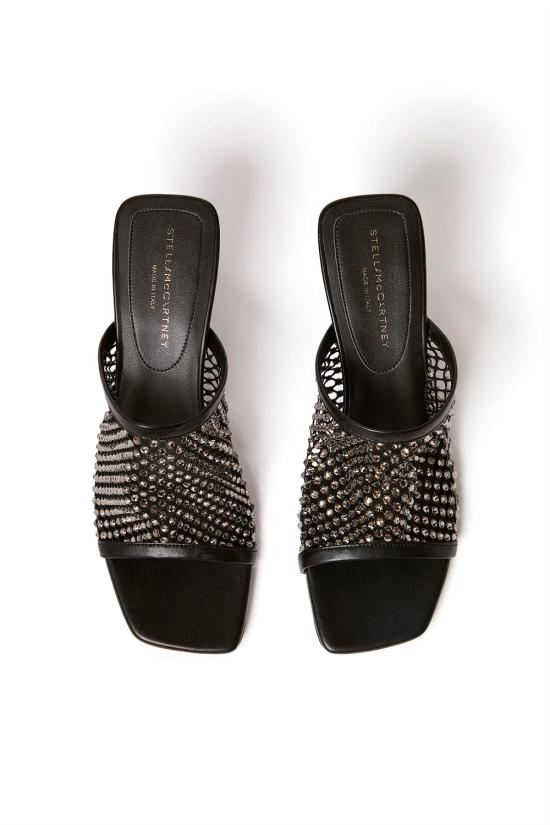 26SS 스텔라 맥카트니 샌들 810693E00032 1097 Black crystal - STELLA MCCARTNEY