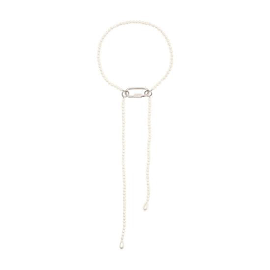 26SS 시몬로샤 목걸이/팬던트 NKS111 0904 ivory