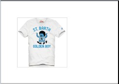 26SS [키즈] 세인트바쓰 티셔츠 DNV0001 01959L WHITE