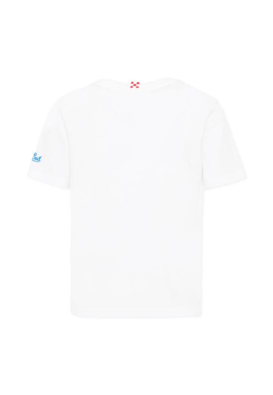 26SS [키즈] 세인트바쓰 티셔츠 DNV0001 01959L WHITE - MC2 SAINT BARTH