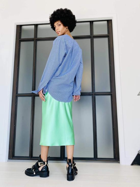  예세이트 긴팔 티셔츠 요나스 버튼다운 셔츠 - YESAET