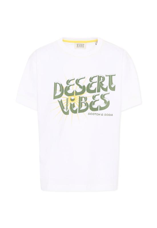 26SS [키즈] 스카치앤소다 티셔츠 184372 101 WHITE