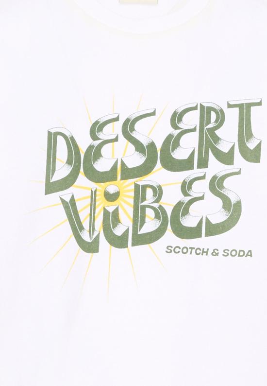 26SS [키즈] 스카치앤소다 티셔츠 184372 101 WHITE - SCOTCH & SODA