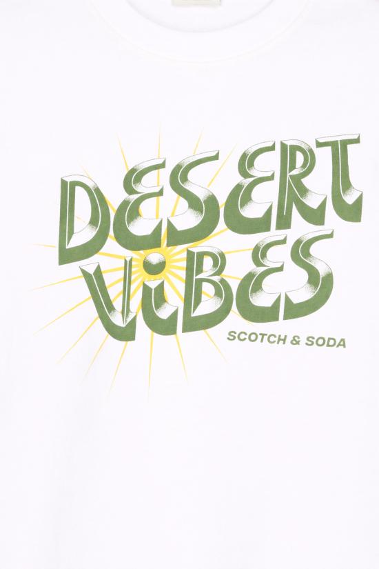 26SS [키즈] 스카치앤소다 티셔츠 184372 101 WHITE - SCOTCH & SODA