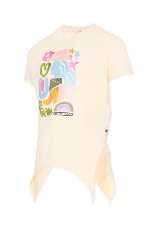 26SS [키즈] 스카치앤소다 티셔츠 182085 270 IVORY - SCOTCH & SODA