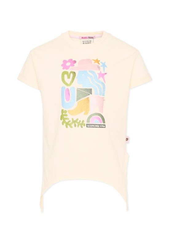 26SS [키즈] 스카치앤소다 티셔츠 182085 270 IVORY