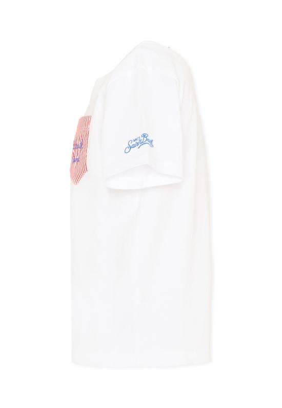 26SS [키즈] 세인트바쓰 티셔츠 EDD0001 01945L WHITE - MC2 SAINT BARTH