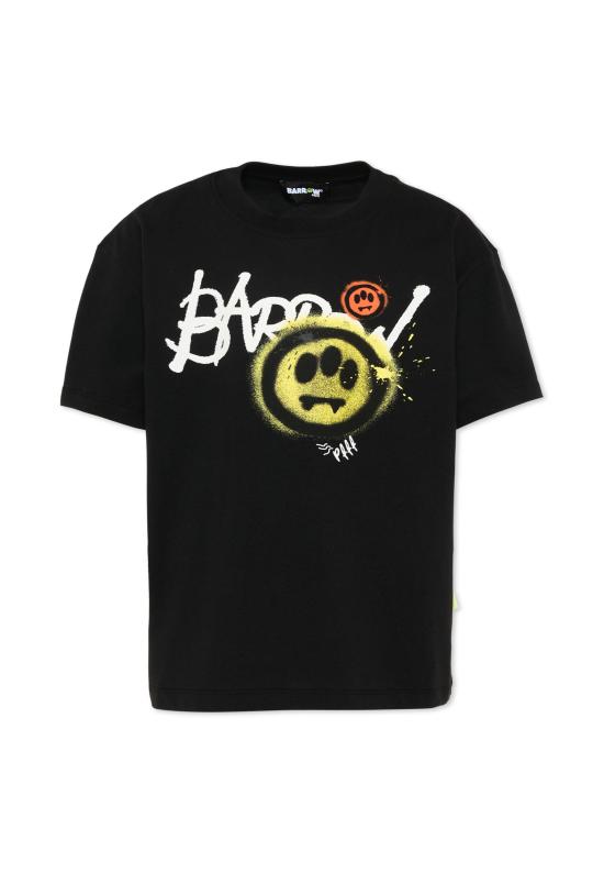 26SS [키즈] 바로우 티셔츠 S6BKJUTH055 110 BLACK