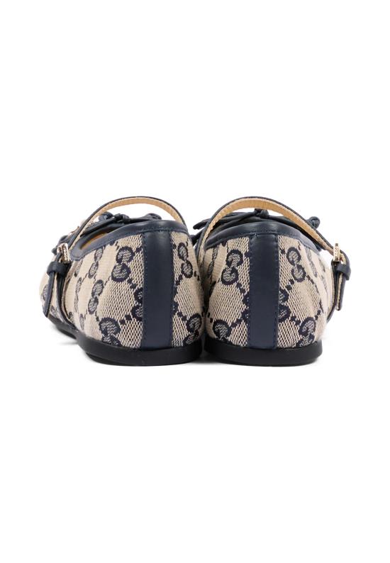 26SS [키즈] 구찌 플랫 슈즈 856590 HWK20 4041 BEIGE - GUCCI