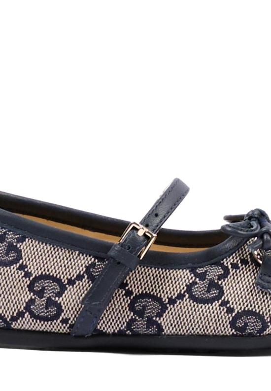 26SS [키즈] 구찌 플랫 슈즈 856589 HWK20 4041 BEIGE - GUCCI