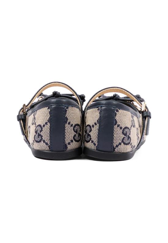 26SS [키즈] 구찌 플랫 슈즈 856589 HWK20 4041 BEIGE - GUCCI