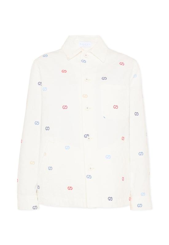 26SS [키즈] 구찌 데님 자켓 826640 XDDFC 9066 WHITE