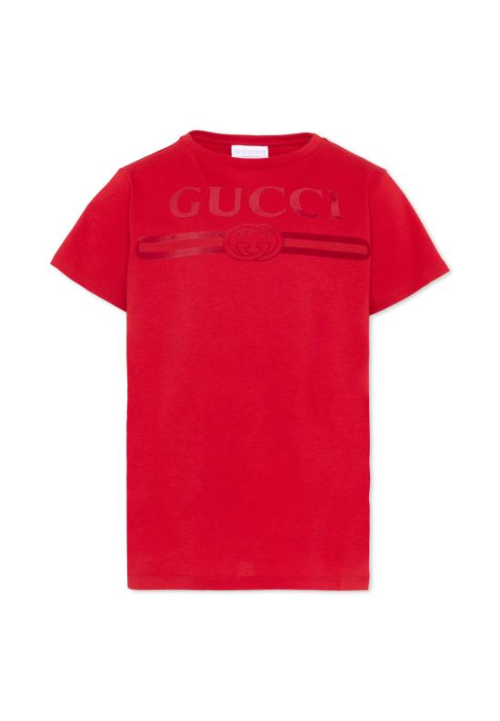 26SS [키즈] 구찌 티셔츠 547559 XJHO5 6195 RED