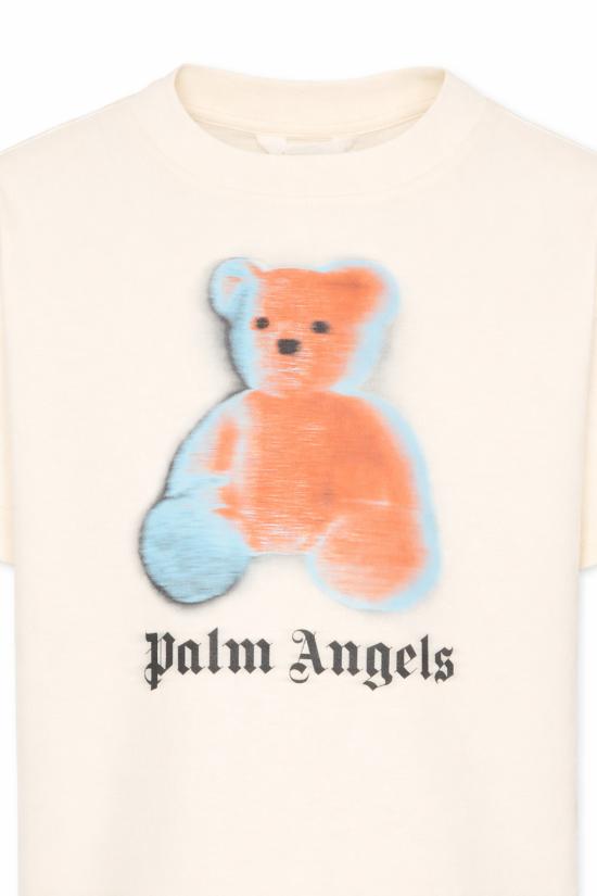 26SS [키즈] 팜앤젤스 티셔츠 PBAA003S26JER005 002 IVORY - PALM ANGELS