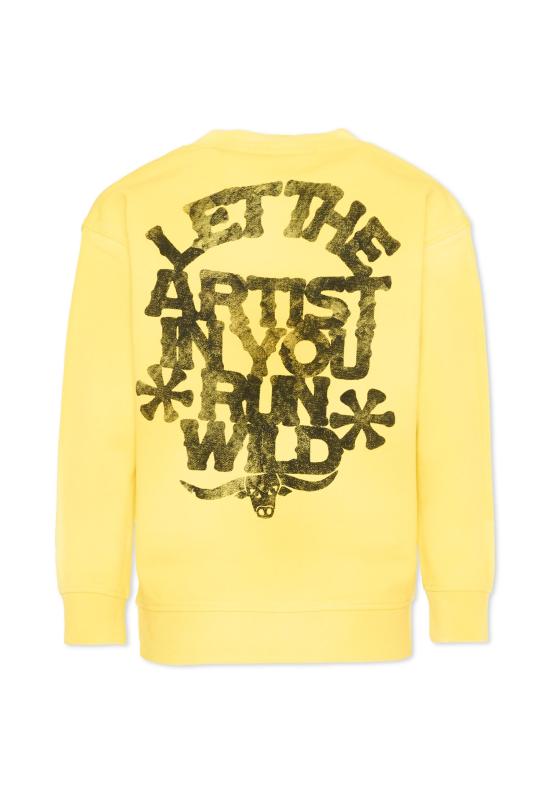 26SS [키즈] 스카치앤소다 니트/스웻셔츠 183105 720 YELLOW - SCOTCH & SODA