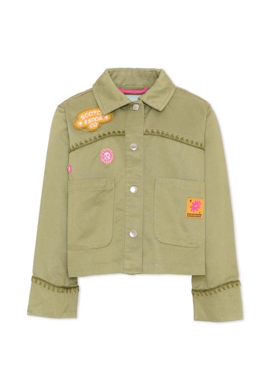 26SS [키즈] 스카치앤소다 자켓 182034 300 GREEN