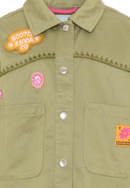 26SS [키즈] 스카치앤소다 자켓 182034 300 GREEN - SCOTCH & SODA