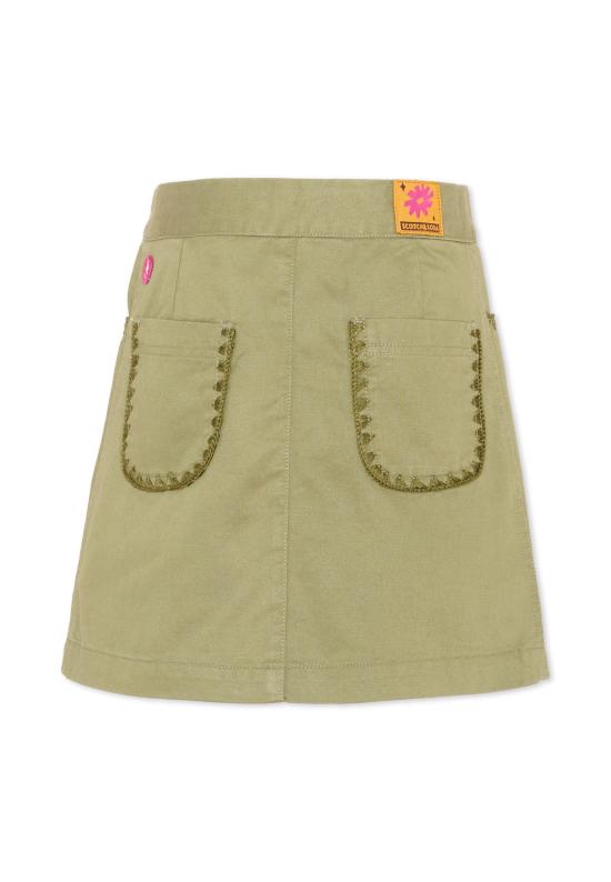 26SS [키즈] 스카치앤소다 스커트 182038 300 GREEN - SCOTCH & SODA