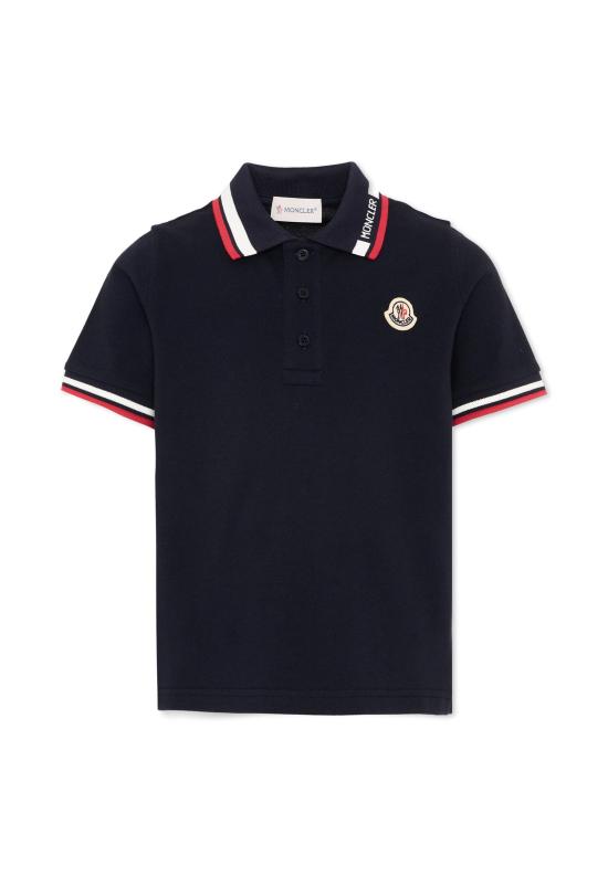 26SS [키즈] 몽클레어 폴로 셔츠 L1954 8A00012 8496W 778 BLUE