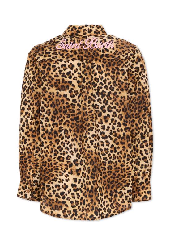 26SS [키즈] 세인트바쓰 셔츠 BRIG003 07520L BROWN - MC2 SAINT BARTH