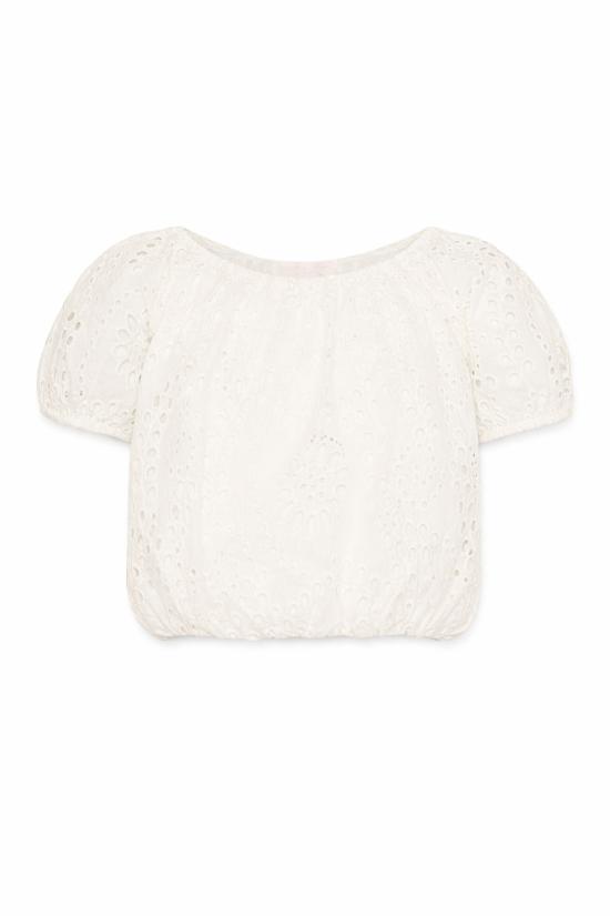 26SS [키즈] 세인트바쓰 티셔츠 GIA0001 01444L WHITE - MC2 SAINT BARTH