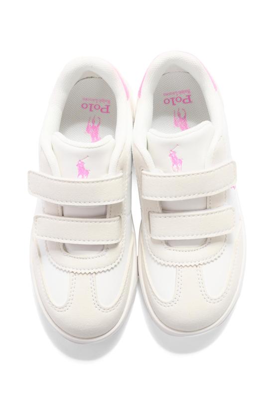 26SS [키즈] 랄프 로렌 스니커즈 RL04997101 WHITE - RALPH LAUREN