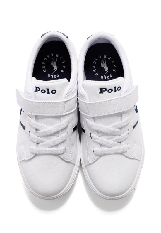 26SS [키즈] 랄프 로렌 스니커즈 RL01268100 WHITE - RALPH LAUREN